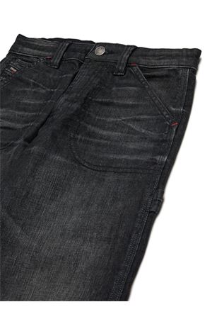 jeans in cotone nero DIESEL KIDS | J02361KXBQQK02
